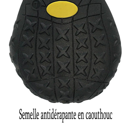 Lot de 4 chaussures pour chien : bottines réfléchissantes et imperméables, chaudes (neige/pluie), antidérapantes